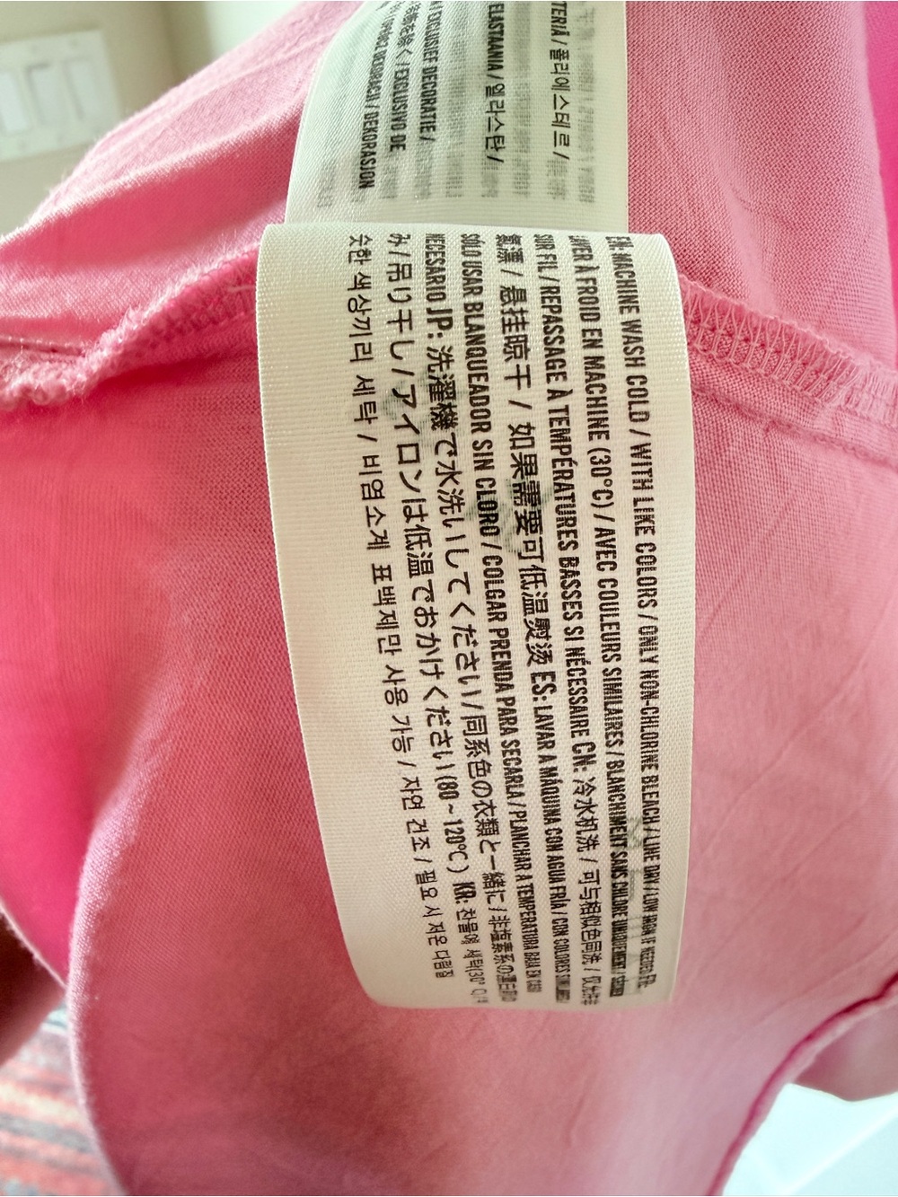 Abercrombie Pink Occasion Long Dress Large - Picture 7 of 7